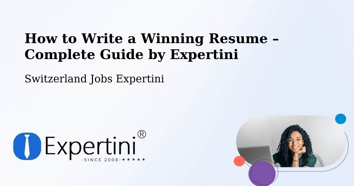 Resume Writing Guide for Job Seekers – Malters - Malters, Switzerland Jobs Expertini